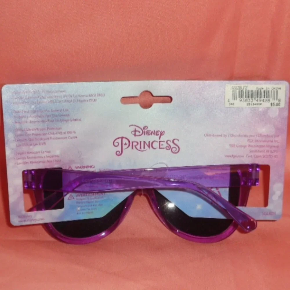 NEW DISNEY PRINCESS 100% UVA LENS SUNGLASSES-PRINCESS MERMAID ARIEL